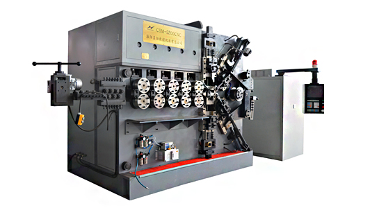 Spring coiling machine